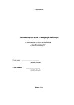 Biznesa plāns 'Dokumentācijas izstrāde trešās kategorijas viesu mājai', 1.