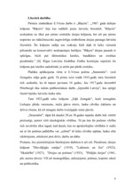 Referāts 'E.Virza', 8.