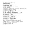 Eseja 'The Beauty of Spring Blocks My Way by Chantelle Pelletier', 1.