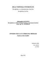 Diplomdarbs 'Optiskie strāvas un sprieguma mērmaiņi', 1.