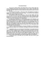 Eseja 'My Autumn Holidays', 1.