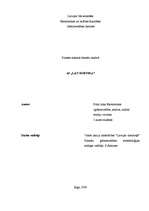 Prakses atskaite 'Prakses atskaite finanšu analīzē AS "L&T Hoetika"', 1.