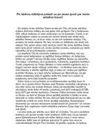 Eseja 'Pēc kādiem rādītājiem pasaulē un pie mums tiek spriests par tautas attīstības lī', 1.