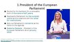 Prezentācija 'The European Parliament', 6.