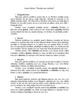 Konspekts 'Annas Sakses grāmatas "Pasakas par ziediem" analīze', 1.