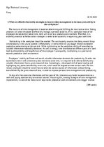 Eseja 'What are effective leadership strategies to improve time management to increase ', 1.