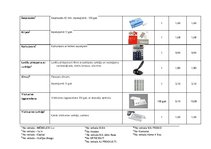 Konspekts 'Tāme biroja telpas iekārtojumam', 9.