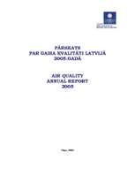 Referāts 'Gaisa piesārņojums pilsētās', 1.