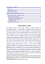 Referāts 'Audita būtība un mērķi', 1.