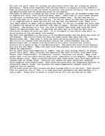 Eseja 'Natural Phenomenon or Myth?', 1.