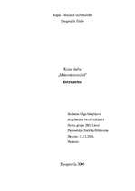 Referāts 'Bezdarbs', 1.