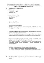 Paraugs 'Sportistu raksturojošo datu analīze un treniņa procesa mērķu izvirzīšana', 1.