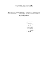 Diplomdarbs 'Šengenas informācijas sistēmas funkcijas', 1.