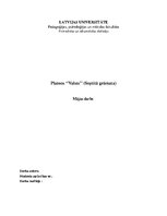 Eseja 'Filosofijas mājas darbs - fragmenta "Valsts" analīze', 1.