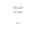 Referāts 'Vīni Portugālē', 1.