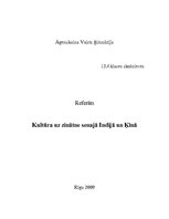 Referāts 'Senā Indija un Ķīna', 1.