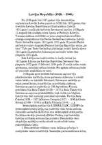 Konspekts 'Latvijas Republika no 1920.-1940.gadam', 1.