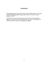 Konspekts 'Food Additives', 3.