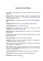 Konspekts 'Food Additives', 6.