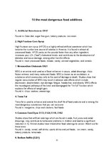 Konspekts 'Food Additives', 12.
