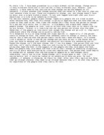 Eseja 'Change: personal narrative. ', 1.