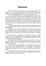 Eseja 'Renesanse', 1.