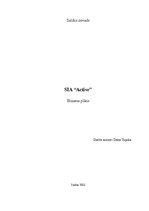 Biznesa plāns 'Aktīvās atpūtas inventāra noma', 1.