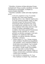 Konspekts 'Viduslaiki', 2.