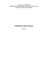 Konspekts 'Zinātniskā raksta apskats', 1.