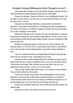 Eseja 'Sirmgalvis Santjago E.Hemingveja darbā “Sirmgalvis un jūra”', 1.