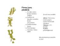 Biznesa plāns 'Biznesa plāns komercdarbībā', 1.