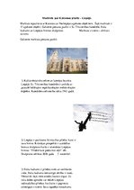 Konspekts 'Maršruts Kurzemes pilsētā Liepājā', 1.