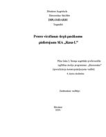 Diplomdarbs 'Preces virzīšanas tirgū pasākumu pielietojums', 1.