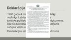 Prezentācija 'Neatkarības atjaunošana 1990.gada 4.maijā', 14.