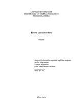 Biznesa plāns 'Fitnesa kluba atvēršanas projekts', 1.