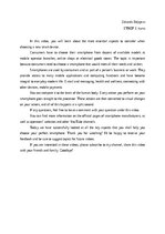 Konspekts 'How to choose your perfect smartphone', 1.