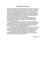 Eseja 'Ekonomiskā krīze Latvijā', 1.