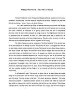 Eseja 'William Wordsworth - the Priest of Nature', 2.