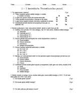 Konspekts 'Kontroldarbs fizikā 11.klasei. Termodinamikas pamati', 1.