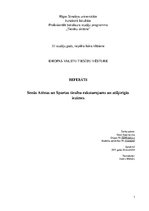 Referāts 'Senās Atēnas un Spartas tiesību raksturojums un atšķirīgās iezīmes', 1.