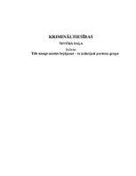 Referāts 'Tīšs smags miesas bojājums - to izdarījusi personu grupa', 1.