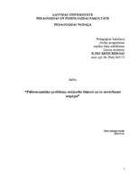 Referāts 'Psihosomatisko problēmu veicinošie faktori un to novēršanas iespējas', 1.