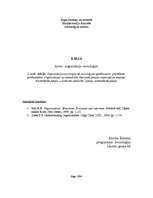 Konspekts 'Birokrātiskā pieeja organizācijām', 1.