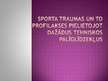 Prezentācija 'Sporta traumas un to profilakse, pielietojot dažādus tehniskos palīglīdzekļus', 1.