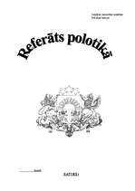 Referāts 'Pilsonība Latvijā', 1.