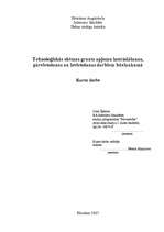 Referāts 'Tehnoloģiskās shēmas grunts apjomu izstrādāšanas, pārvietošanas un izvietošanas ', 1.