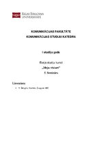 Eseja 'Luga "Hamlets"', 1.