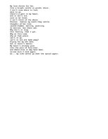 Eseja 'Poem: Spiral', 1.