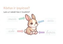 Prezentācija 'Rakstīsim glīti - darba lapa latviešu valodā', 5.