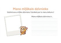 Prezentācija 'Rakstīsim glīti - darba lapa latviešu valodā', 9.
